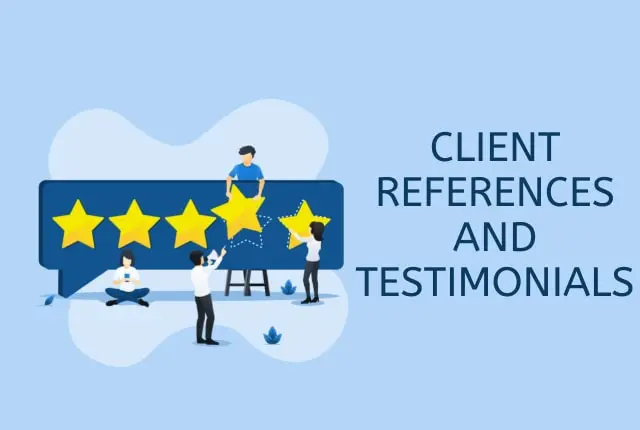 Client References and Testimonials